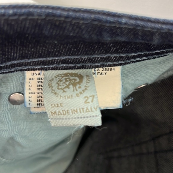 Diesel Rohny Dark Denim Jeans - Picture 11 of 13